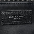 Calfskin Matelasse Monogram Microstud Medium Niki Chain Satchel Black
