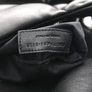 Lambskin Quilted Small Loulou Puffer Monogram Chain Satchel Black