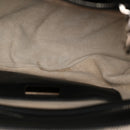 City Calf Hand Stitched Large Galleria Double Zip Tote Black