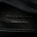 Crinkled Calfskin Matelasse Monogram Baby Niki Chain Satchel Black