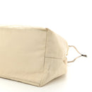 Tessuto Nylon Saffiano Shopping Tote White