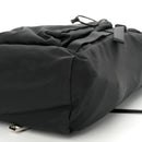 Tessuto Nylon Montagna Double Buckle Backpack Black