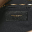 Lambskin Quilted Small Loulou Puffer Monogram Chain Satchel Dark Beige