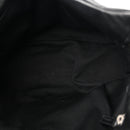 Lambskin Quilted Medium Loulou Puffer Monogram Chain Satchel Black
