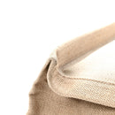 Linen Calfskin Rive Gauche Tote Optic White