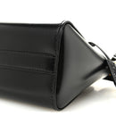 Spazzolato Mini Zippered Tote Black