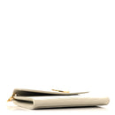 Grain De Poudre Matelasse Chevron Cassandre Envelope Chain Wallet Crema Soft
