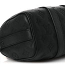 Monogram Taurillon Keepall Bandouliere 25 Black