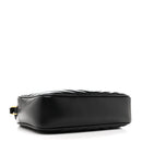 Calfskin Matelasse Monogram Lou Camera Bag Black