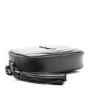 Grain De Poudre Matelasse Monochrome Monogram Mini Lou Camera Bag Black