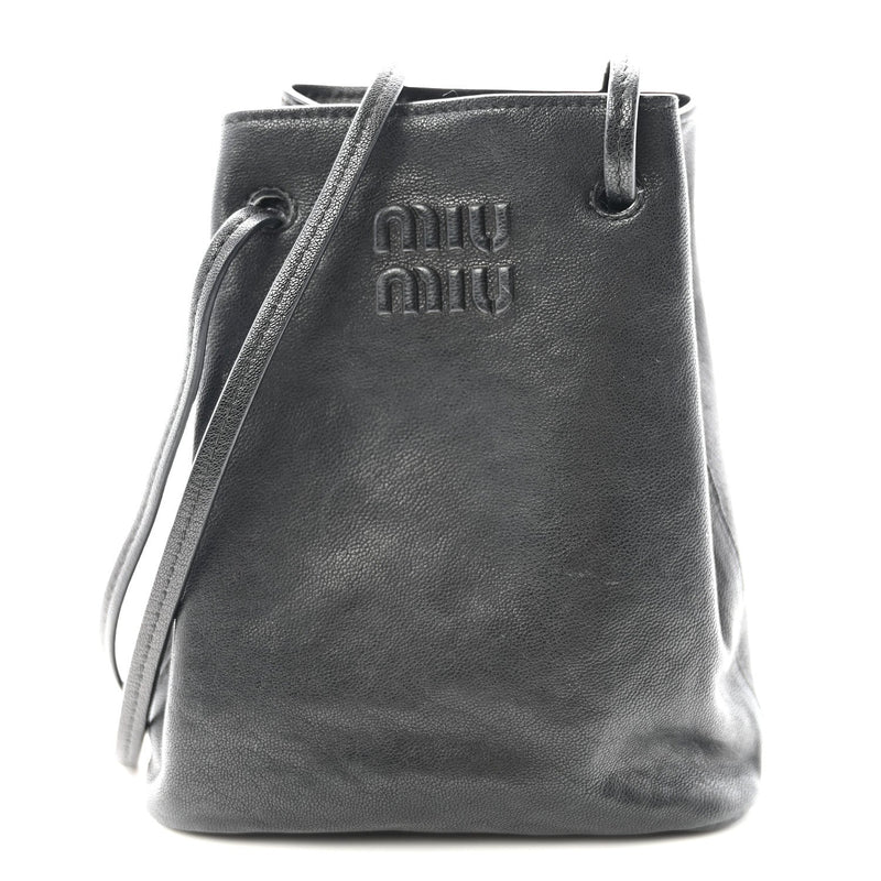 Nappa Mini Bag Black