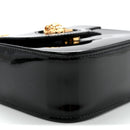 Patent Mini La Medusa Bag Black