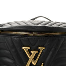 Calfskin Quilted New Wave Bumbag Black