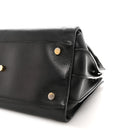 Calfskin Small Sac De Jour Black