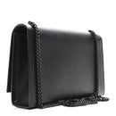 Grain De Poudre Medium Classic Monogram Monochrome Kate Satchel Black