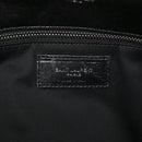 Lambskin Quilted Medium Loulou Puffer Monogram Chain Satchel Black