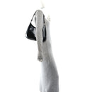 Spazzolato Large Cleo Adjustable Strap Shoulder Bag Black