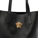 Smooth Calfskin La Medusa Tote Bag Black