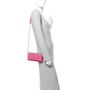 Nappa Matelasse Wallet On Chain Fuxia