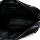 Calfskin Matelasse Monochrome Monogram Mini Lou Camera Bag Black