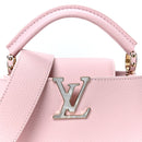 Taurillon Marble Capucines Mini Pink