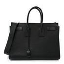 Grained Calfskin Large Sac de Jour Carryall Black
