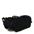 Tessuto Nylon Saffiano Small Backpack Black