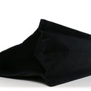 Embroidered Cotton Linen Rive Gauche Noe Tote Black Beige