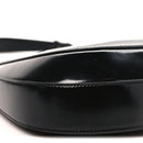 Spazzolato Large Cleo Adjustable Strap Shoulder Bag Black