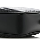Calfskin Matelasse Monogram Lou Camera Bag Black