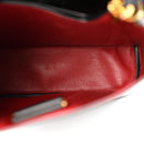 Saffiano Cuir Medium Panier Bucket Bag Black Fuoco