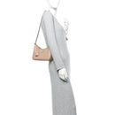 Saffiano Lux Re-Edition Mini Shoulder Bag Cammeo