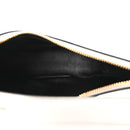 Soft Calfskin Arque Shoulder Bag White
