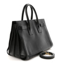 Calfskin Small Sac De Jour Black