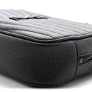 Grain De Poudre Matelasse Monochrome Monogram Mini Lou Camera Bag Black