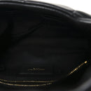 Lambskin Quilted Toy Loulou Puffer Monogram Chain Satchel Black