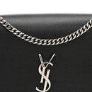 Grain De Poudre Large Classic Monogram Kate Satchel Black