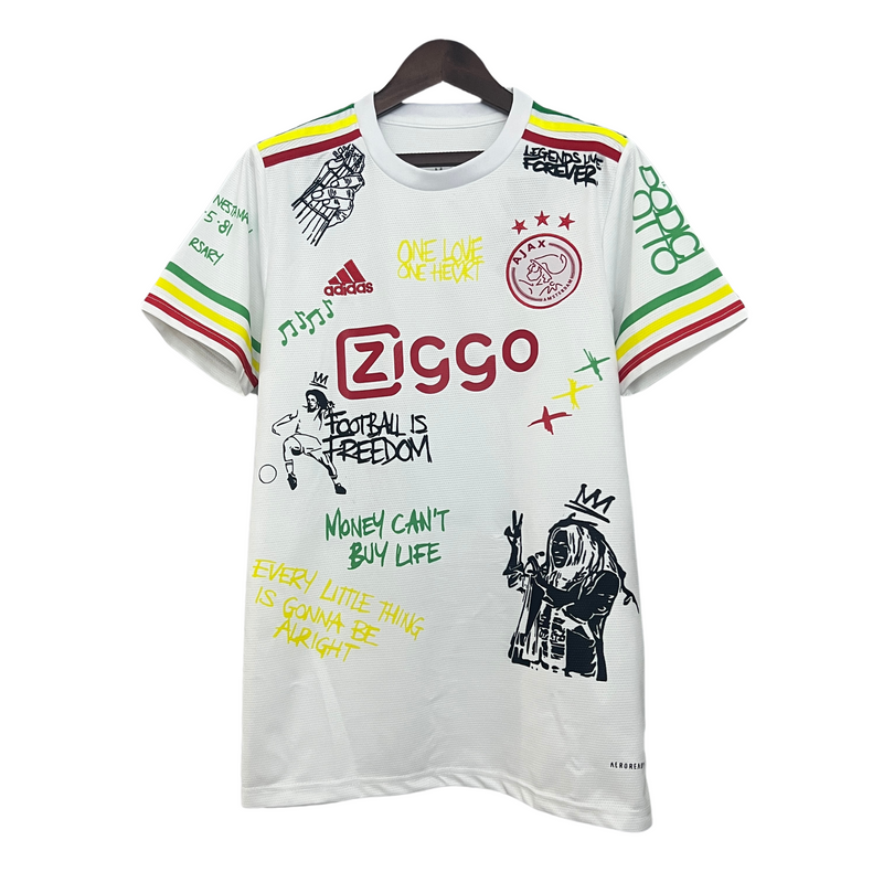 Shirt AFC Ajax Especial Bob Marley 25/26 Fan Version
