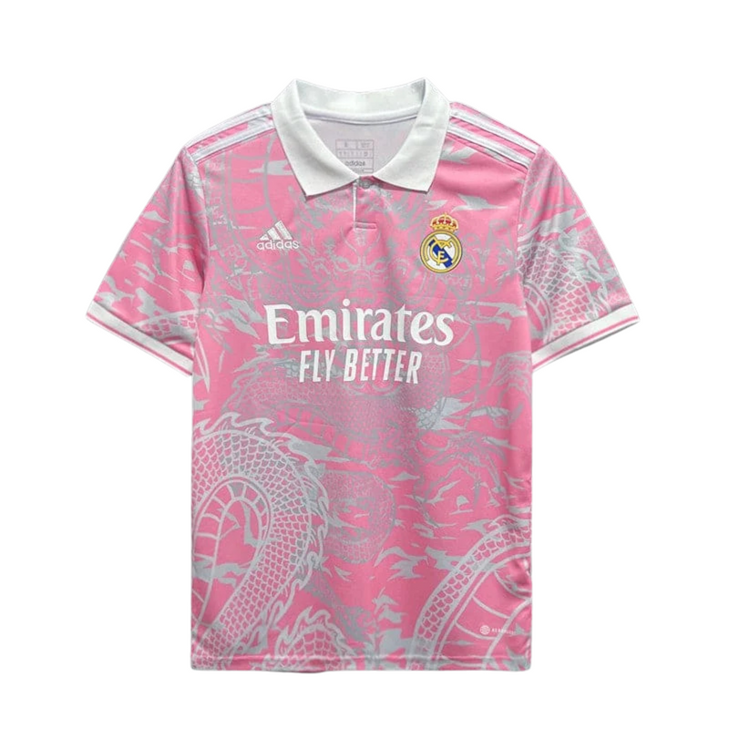 Shirt Real Madrid Especial Dragão Rosa 25/26 Fan Version