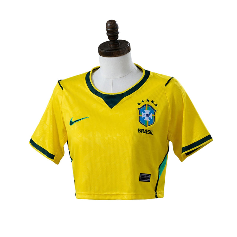 Brazil I 2026 Women's Fan Crop Top