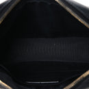 Calfskin Matelasse Monogram Lou Camera Bag Black