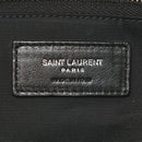 Lambskin Quilted Small Loulou Puffer Monogram Chain Satchel Black