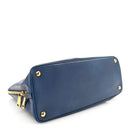 Saffiano Lux Medium Promenade Tote Bluette