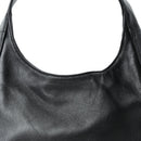 Nappa Mini Triangle Hobo Black