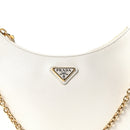 Saffiano Re-Edition 2005 Shoulder Bag White