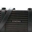 Matte Aluminum Personal Cross-Body Bag Black