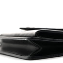 Saffiano City Calf Mini Envelope Bag Black