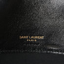 Lambskin Chevron Quilted Medium Loulou Black