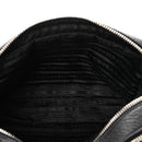 Vitello Daino Soft Camera Crossbody Black