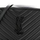 Calfskin Matelasse Monogram Monochrome Lou Camera Bag Black